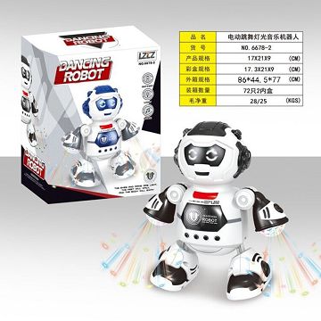 Electric dancing light and music robot (2 color mixed)