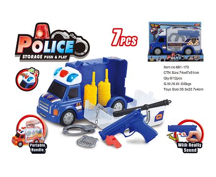 Police sound and light rv suit