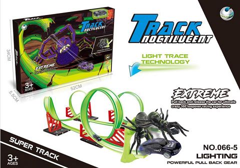 Luminous track / 1 vehicle with light