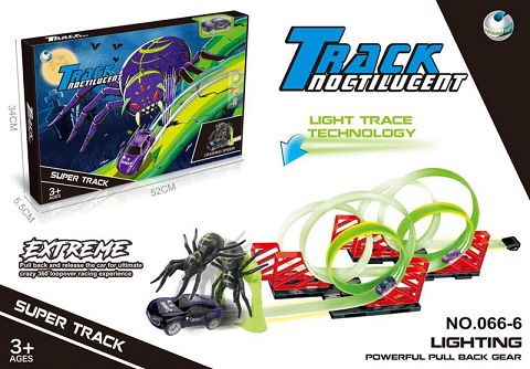 Luminous track / 1 vehicle with light