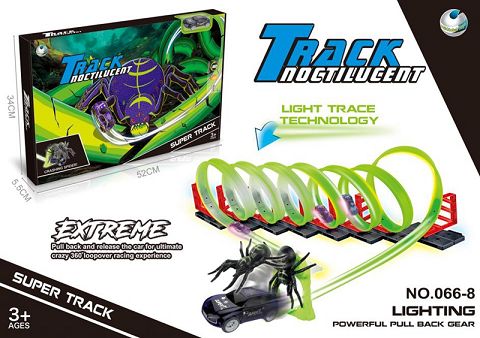 Luminous track / 1 vehicle with light