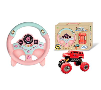 Steering wheel and SUV