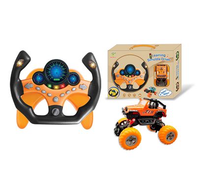 Sports car steering wheel with SUV