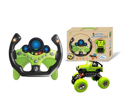 Sports car steering wheel with SUV