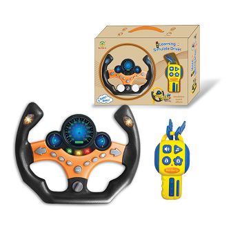 Steering wheel without base driving combination