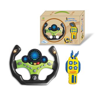 Steering wheel without base driving combination