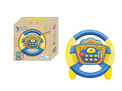 The steering wheel rotates 360 degrees at the U-bottom