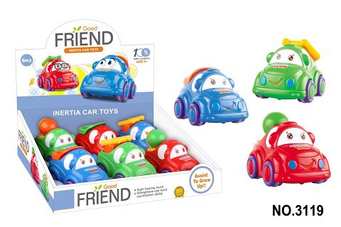 Cartoon engineering inertia car