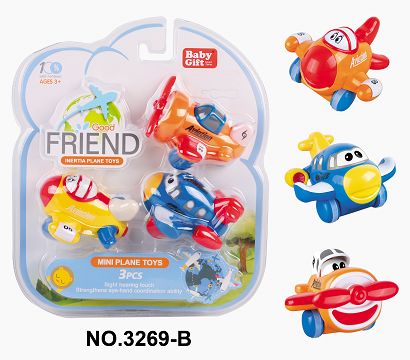 Cartoon beetle inertia car