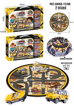 Carpet storage bag + alloy engineering truck