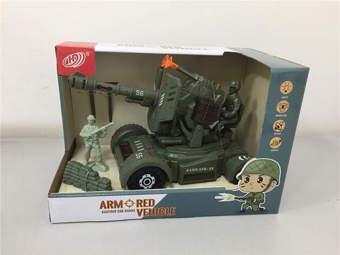 Electric tank missile