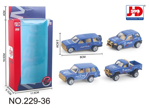 The police car alloy