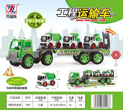 Inertia toy car