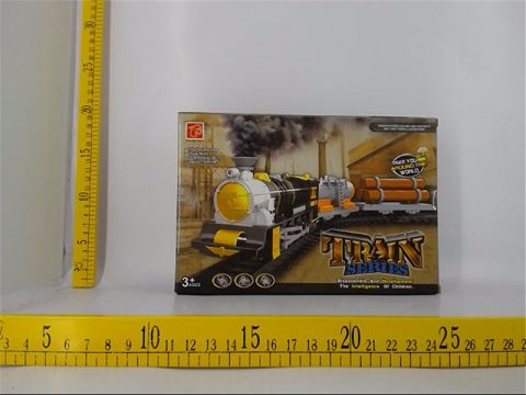 Assembled electric classical rail car