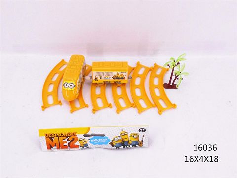 Chain minions track car