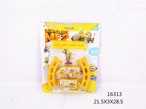 Chain minions track car