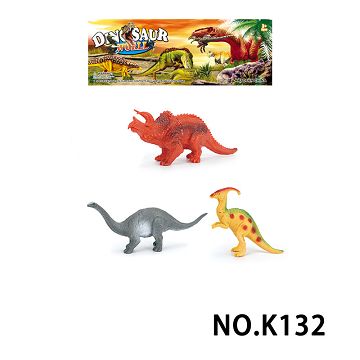 3 5-inch dinosaur set