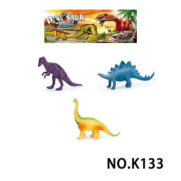 3 5-inch dinosaur set