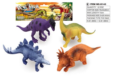 4 5-inch dinosaur set