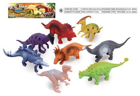 8 5-inch dinosaur set