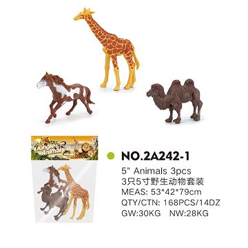 3 5-inch wildlife sets