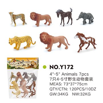 7 4-5 "wildlife sets