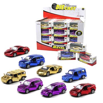 1:64仿真喷渡合金车
