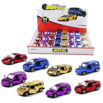 1:64仿真喷镀合金车