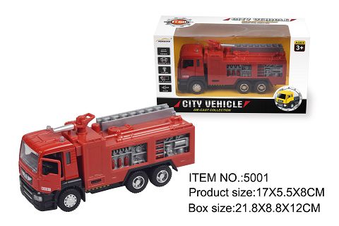 1:50合金消防喷水车