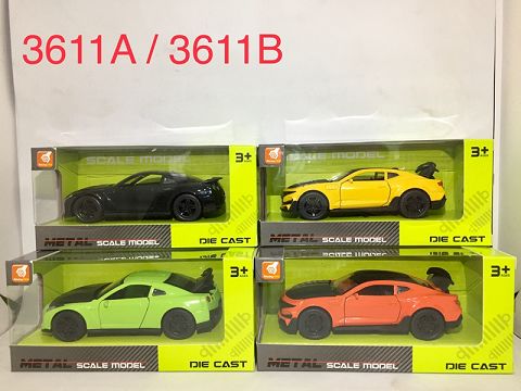 Alloy rebound door sound and light sports car (1:36)