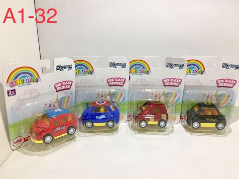 Alloy cartoon return car