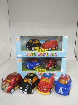 Alloy cartoon return car