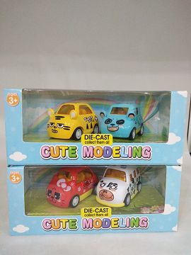 Alloy cartoon return car