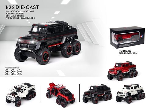 1:22 Mercedes G Class 6*6