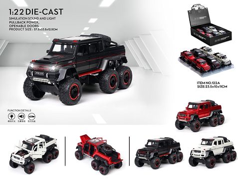 1:22 Mercedes G Class 6*6