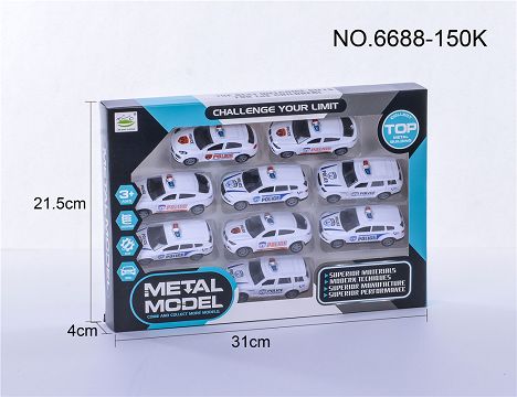 4款回力警车9只装